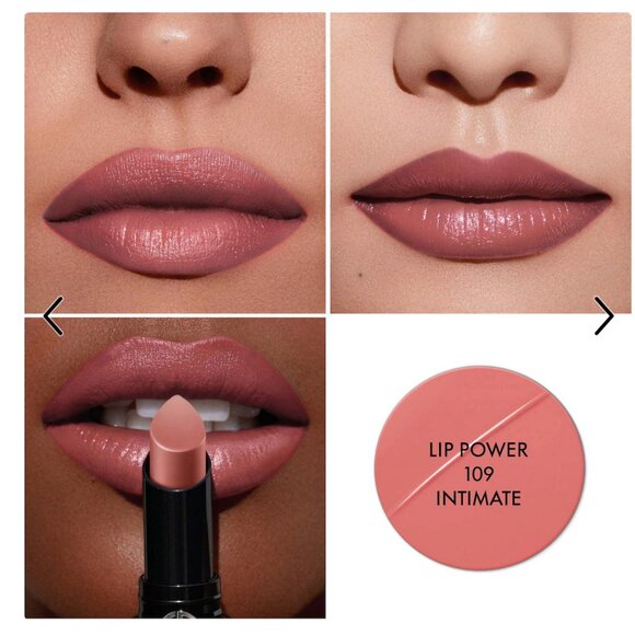 Giorgio Armani Lipstick- Lip Power Matte 109 Intimate - medium beige rose *BNIB* - Picture 4 of 6